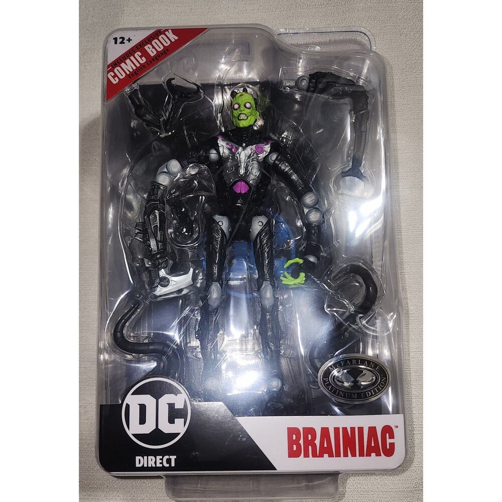 Dc Direct Page Punchers Platinum Edition Brainiac